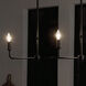 Pallas 3 Light 4.5 inch Black Chandelier Ceiling Light